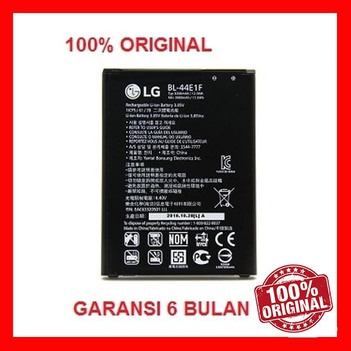 100% ORIGINAL LG Battery BL44E1f Baterai LG V20 BL-44E1f
