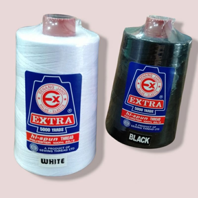 BENANG JAHIT EXTRA 5000 YARD / BENANG JAHIT EXTRA