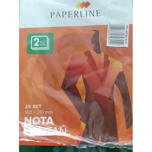 

[PACK 10 NOTA] NOTA KONTAN BESAR 2 PLY PAPERLINE / NCR 2 PLY / NOTA 2 PLY / NOTA OLSHOP / OLSHOP / NOTA RANGKAP 2