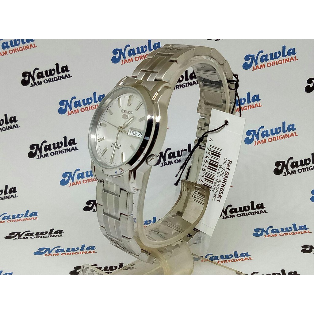 Seiko 5 SNKK65K1 Automatic Silver Dial - Jam Tangan Pria SNKK65