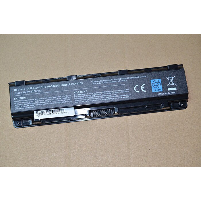 Baterai Laptop Toshiba Satellite PA5024U-1BRS PA5109U-1BRS PABAS260