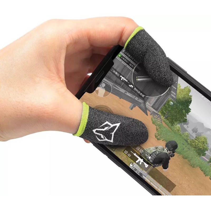 SARAFOX SARUNG GAME JEMPOL ANTI KERINGAT BASAH LAYAR SENTUH HP FINGER SLEEVE PREMIUM