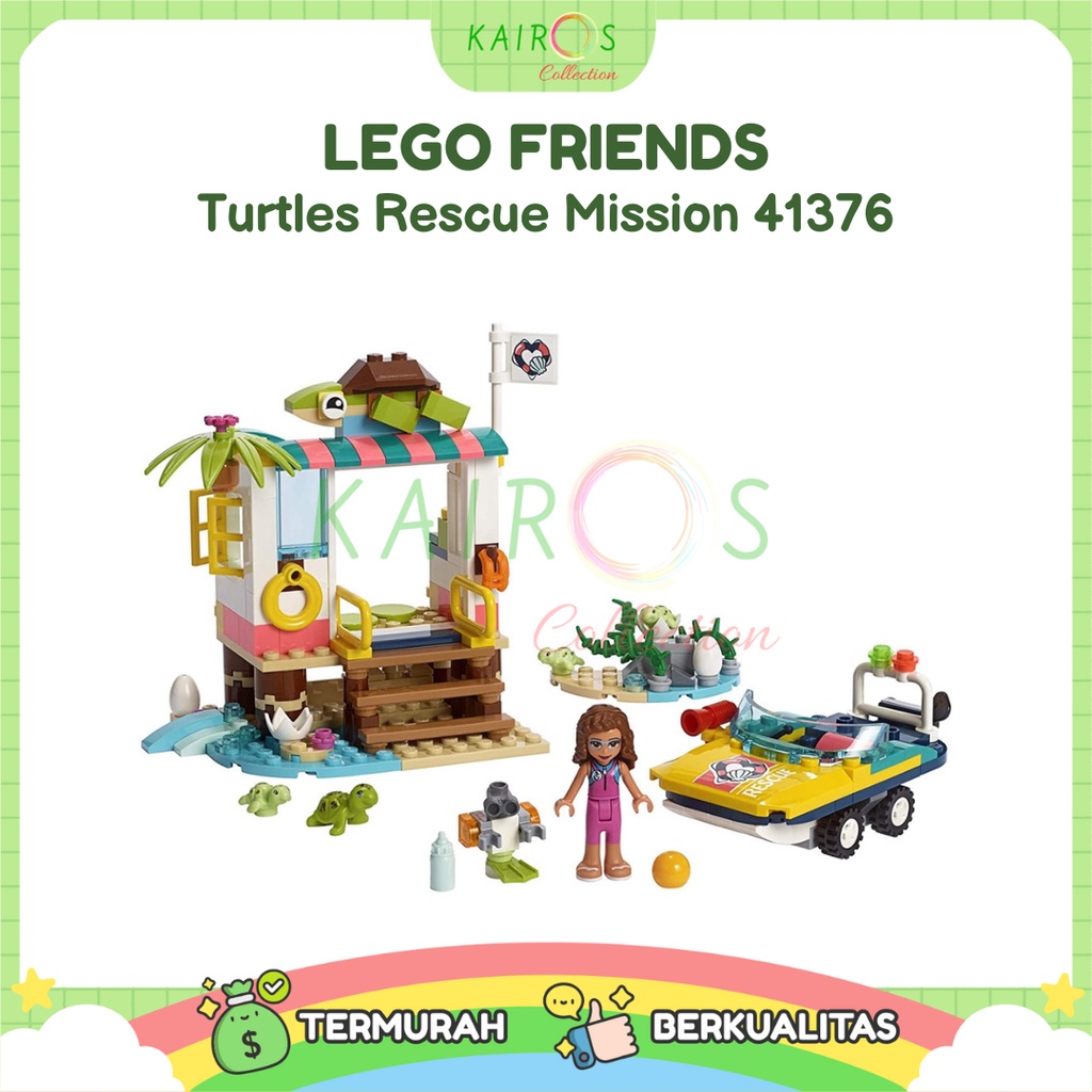 Lego Friends Turtles Rescue Mission 41376