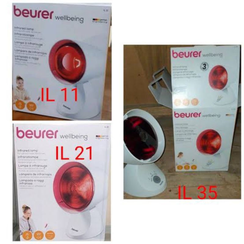 Lampu terapi infra red beurer