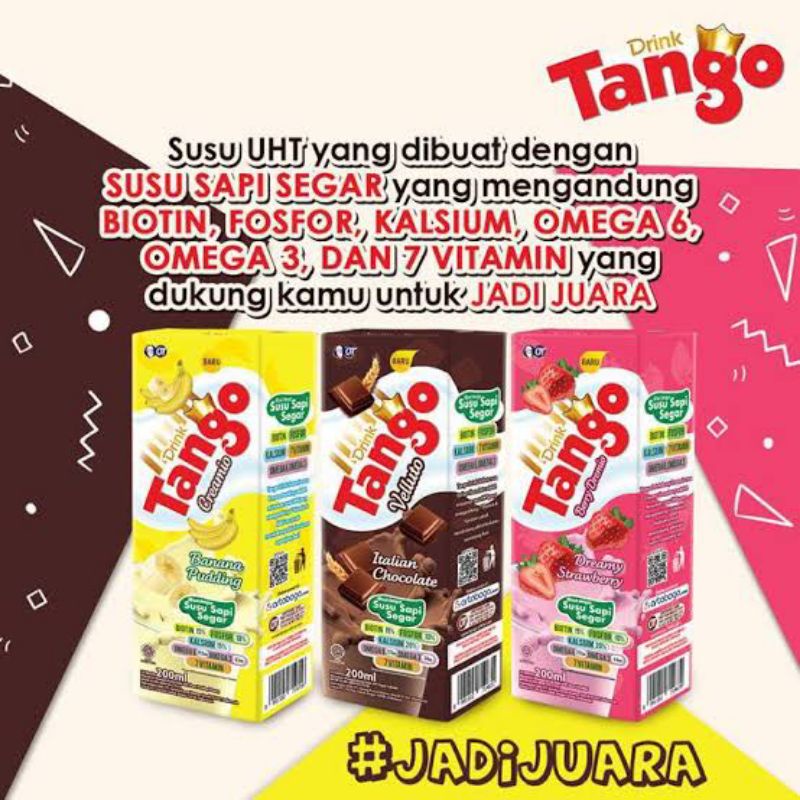 

Susu Tango Tetra Juara 200 ml