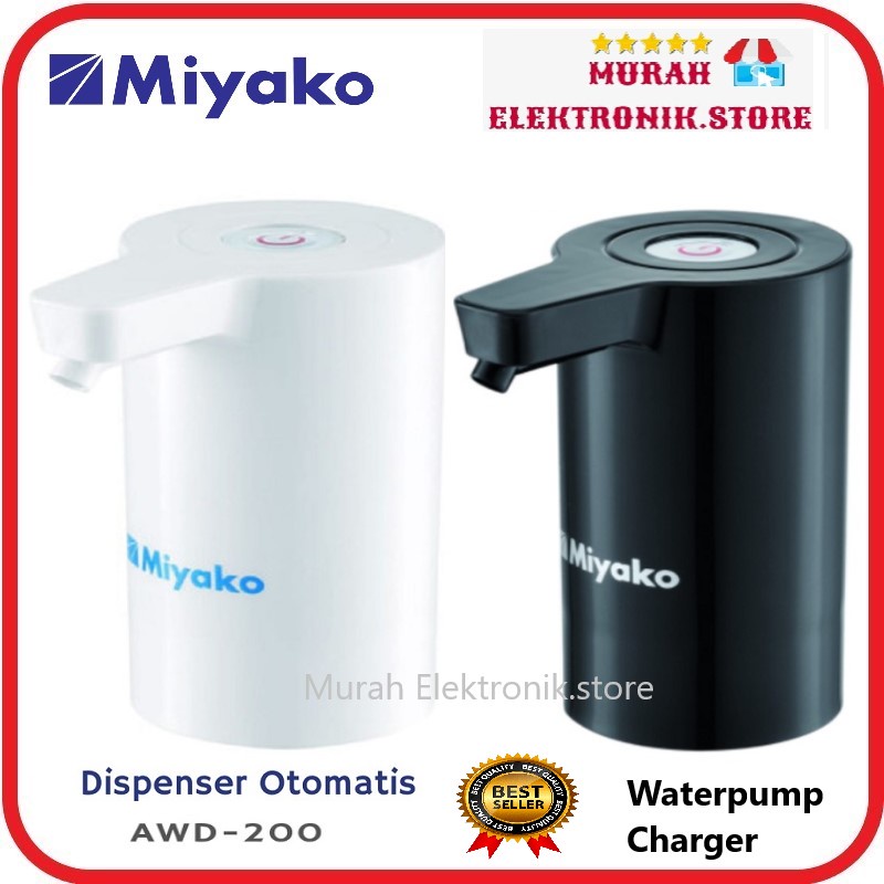 MIYAKO Pompa Galon Air Rechargeable AWD-200