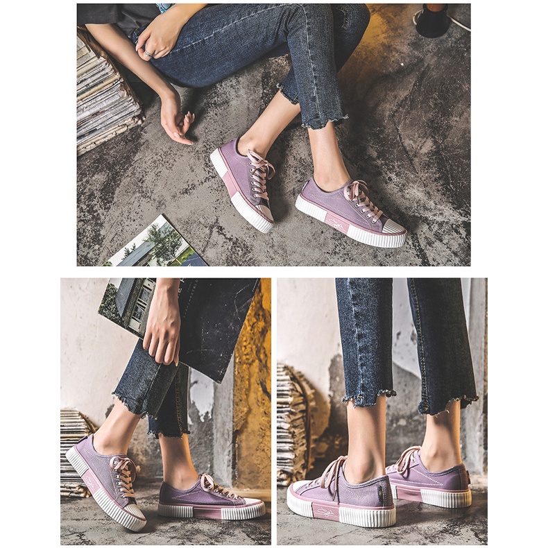 Sneakers Sepatu Wanita Kanvas Import Conv Netral 70s Low Spatu Snikers Canvas Impor Korean Style Perempuan Cewek Cewe FSH269 Cladiva-4