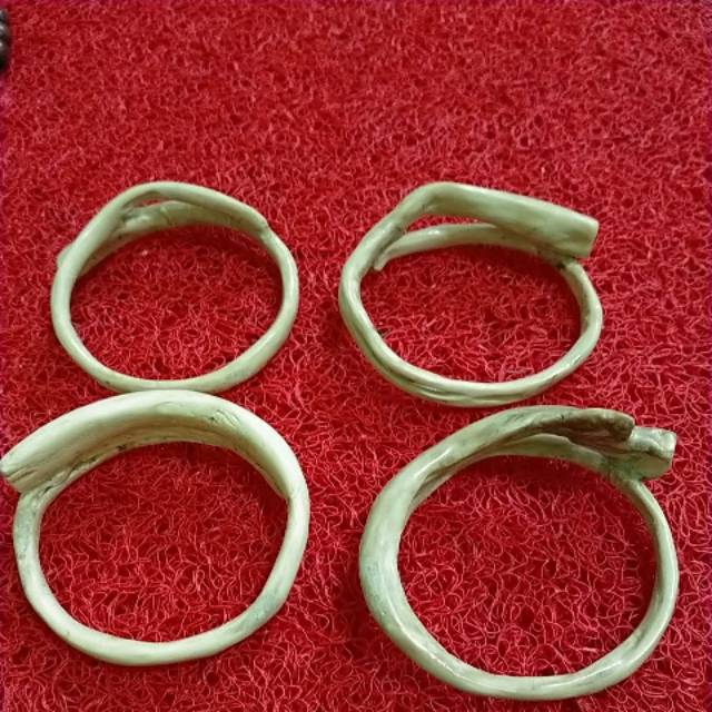 Gelang akar Bahar putih mini Malis