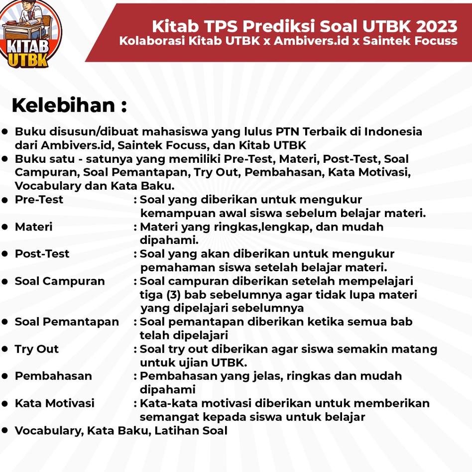 

((REKOMENDASI)) KITAB TPS 2023