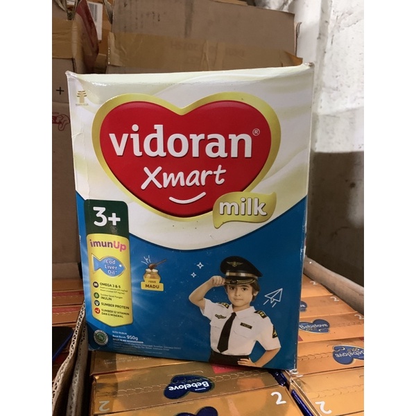 vidoran 3+ rasa madu/vanilla 950gr