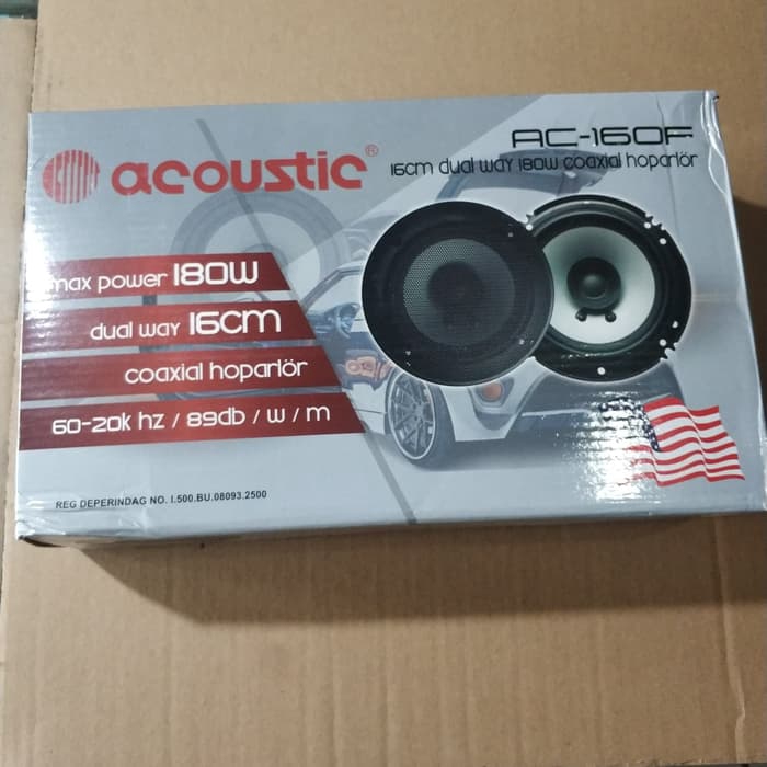 Speaker acoustic 6 inch 180watt / speaker 6 inch Ac-160f / ac160f