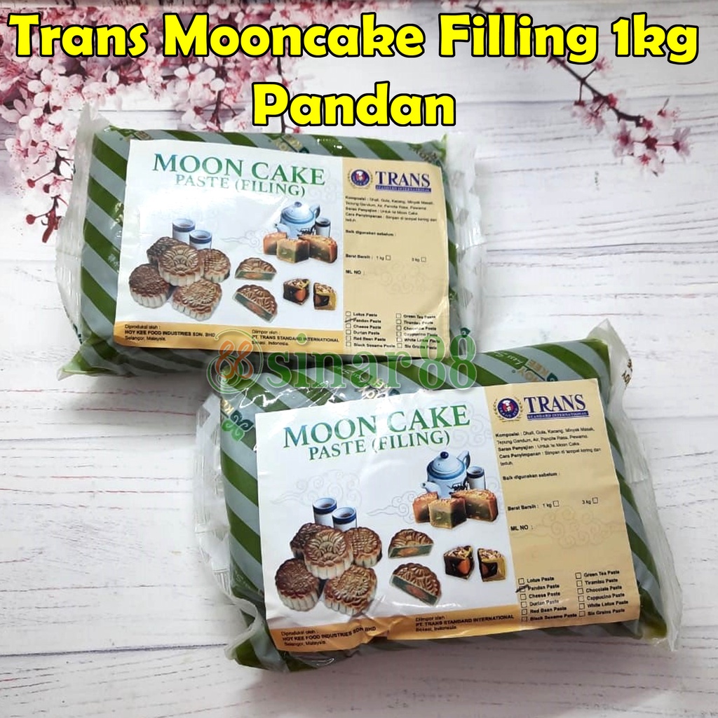 

Trans Mooncake Filling Pandan 1kg