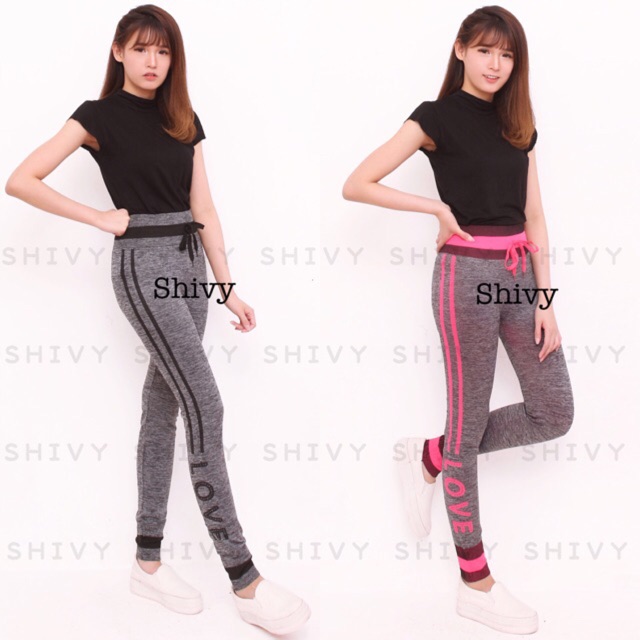 BARU!! LEGGING OLAHRAGA MISTY KOMBINASI TALI WANITA REMAJA IMPORT GROSIR ECER GYM YOGA ZUMBA