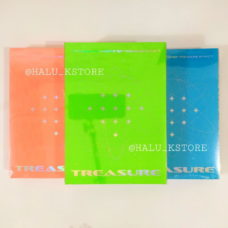 [READY STOCK SEALED] +POSTER TREASURE FULL ALBUM TREASURE EFFECT FULLSET