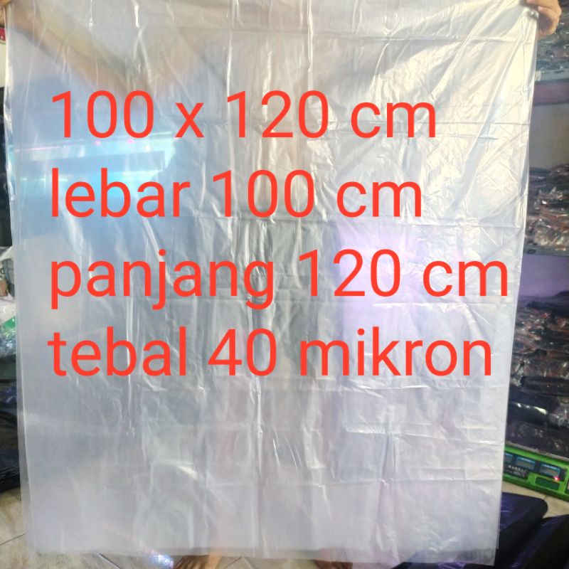 kantong plastik pembungkus besar PE bening