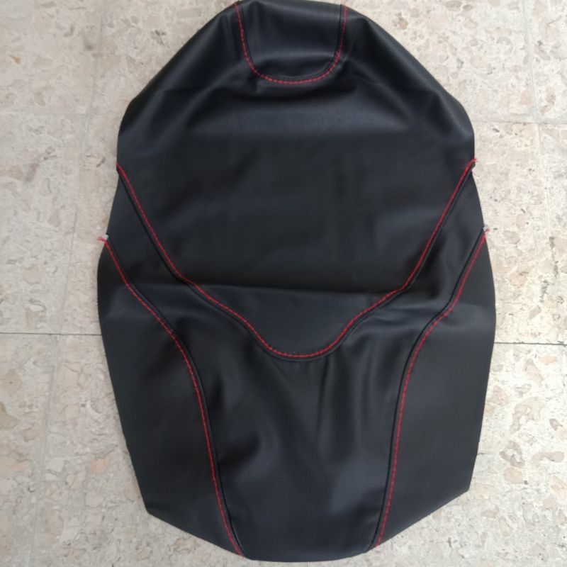 KULIT JOK SUPRA X LAMA MOTIF XRIDE BAHAN MBTECH - COVER JOK MBTECH MOTOR SUPRA X LAMA