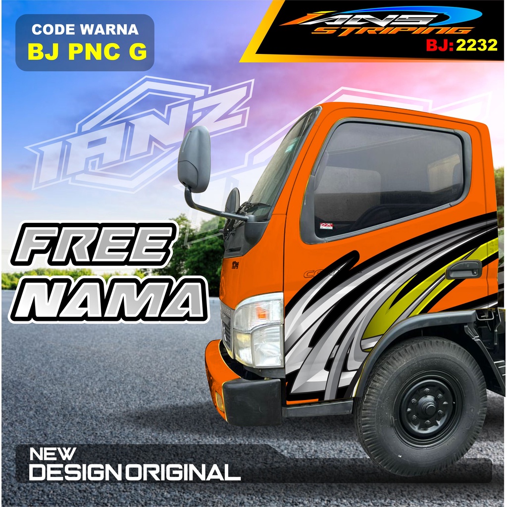 STICKER PINTU TRUK FUSO RAGASA / DECAL PINTU DUMTRUK  / STIKER MOBIL TRUK / STIKER PINTU TRUK KEREN