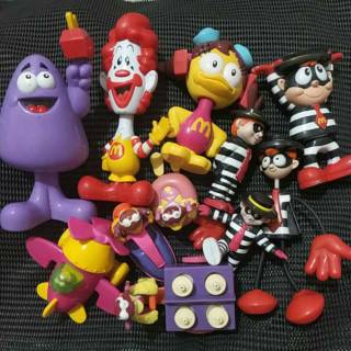 Mainan Action Figure Maskot Mcd McDonalds The Hamburglar Birdy bebek