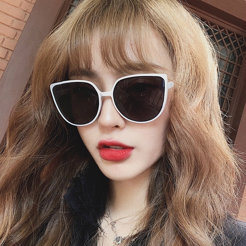 Fashion trend cat's eye ins personality beach wild sunglasses