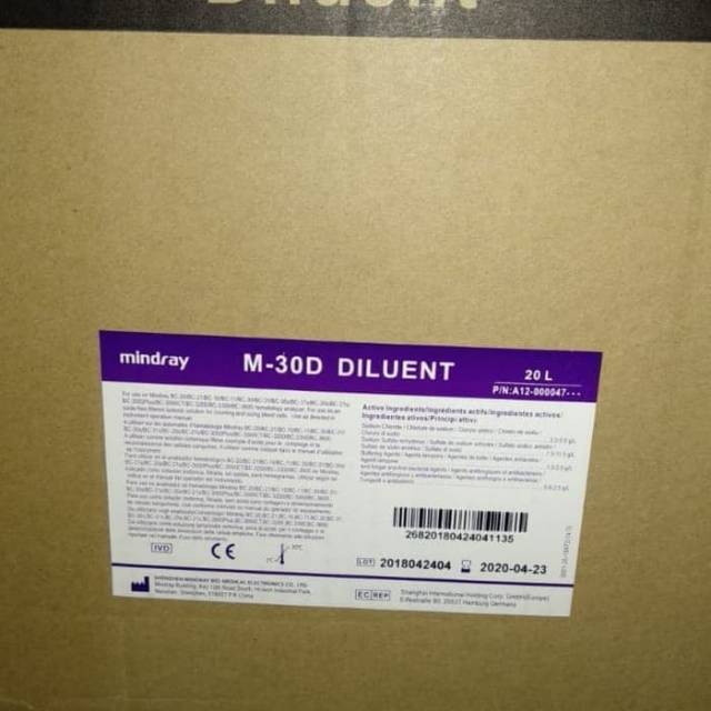 Diluent / Rinse / Lyse mindray M30