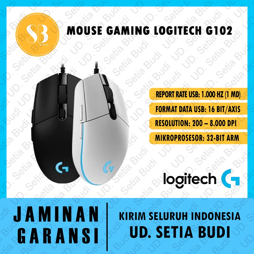 Mouse Gaming Logitech G102