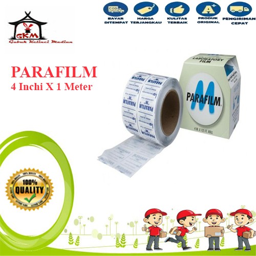 Parafilm M / Grafting Tape / Plastik Okulasi Lebar 4 Inch x 1meter Eceran