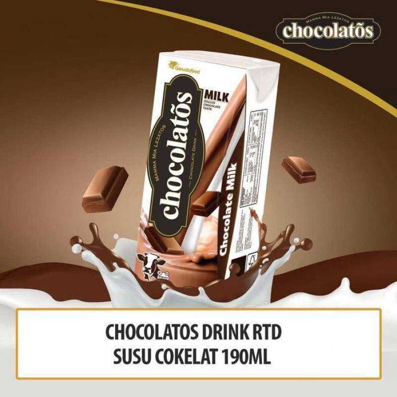 SUSU COKLAT CHOCOLATOS DRINK CHOCOLATE MILK 190ML