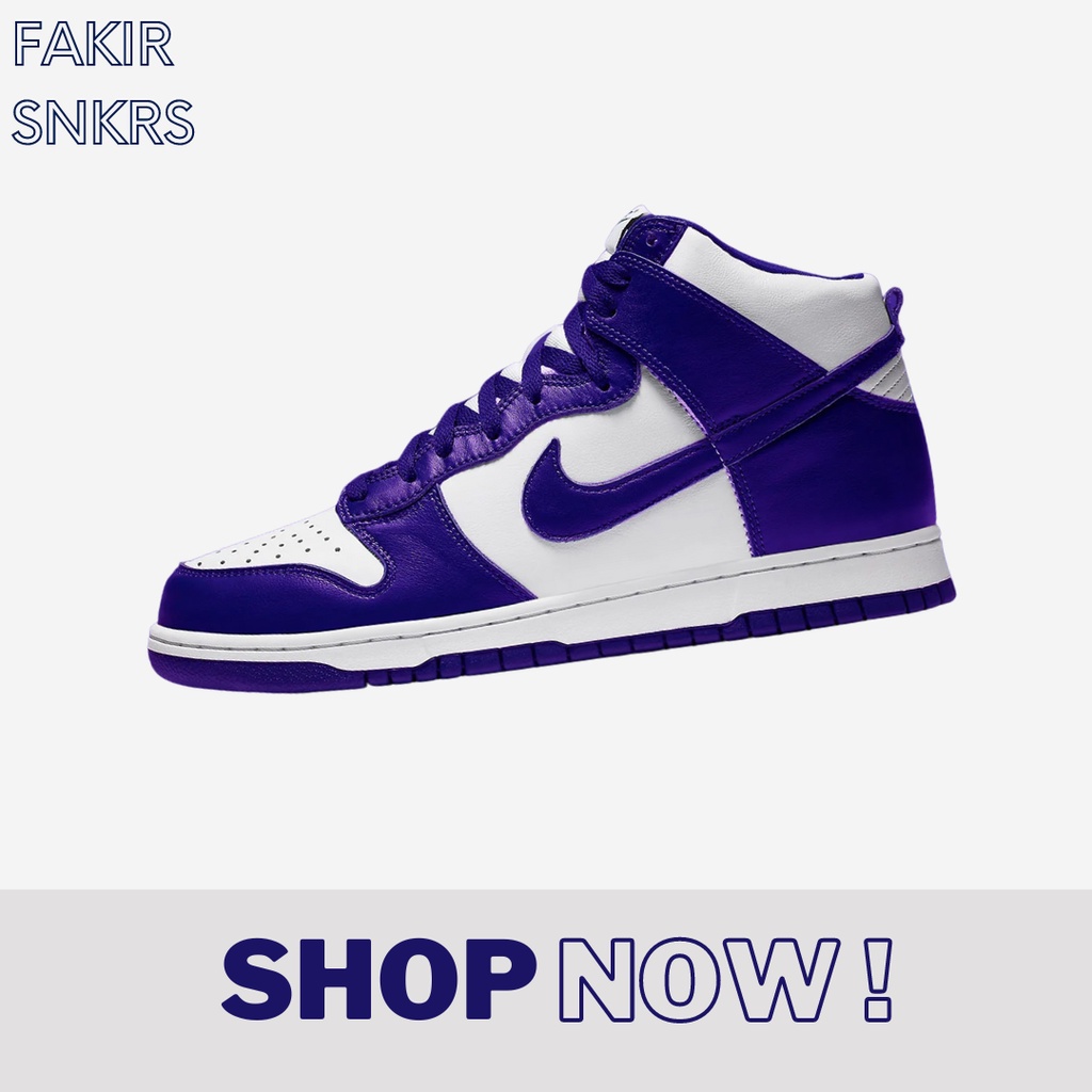 Dunk High Purple