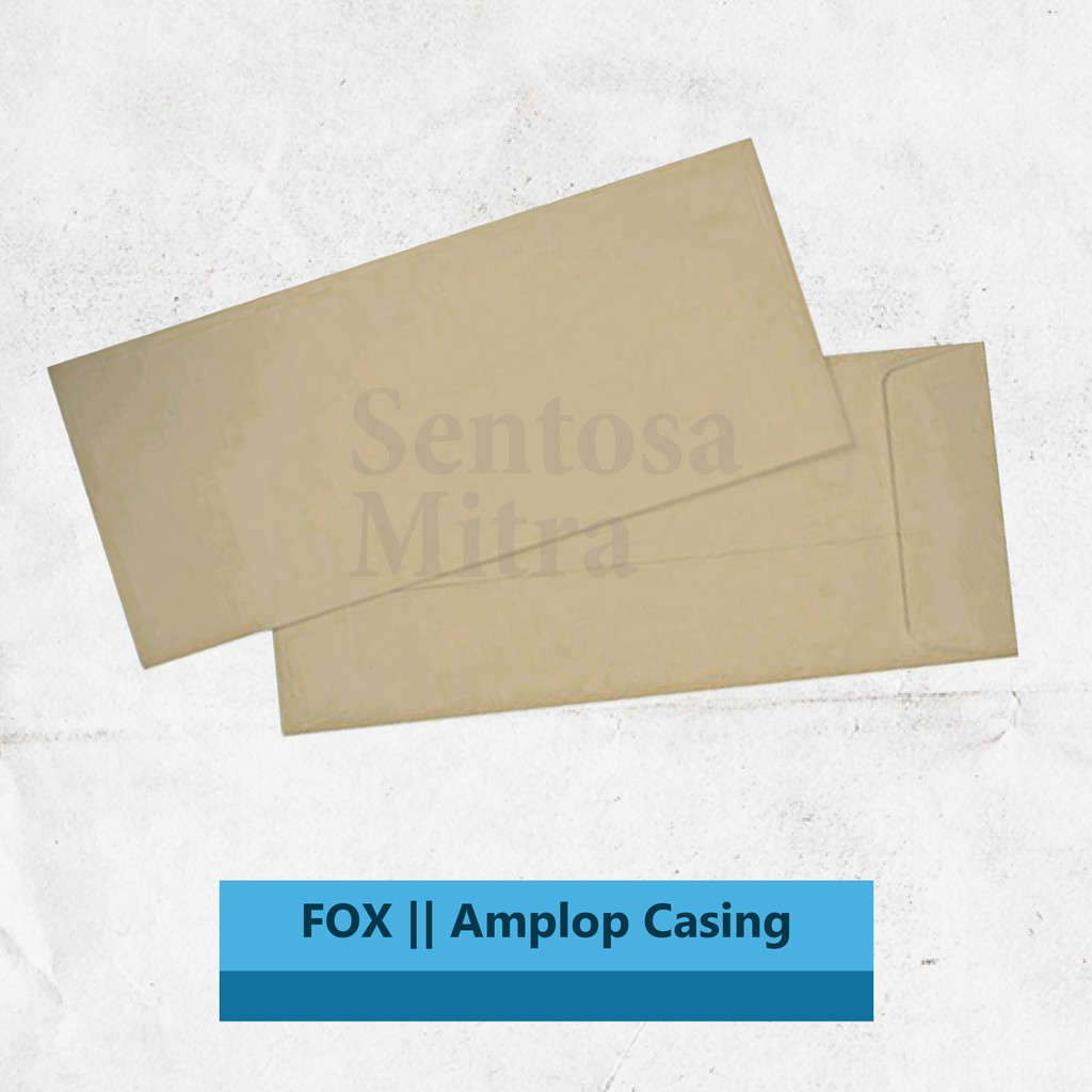 

FOX Amplop Coklat Casing A D Murah isi 100