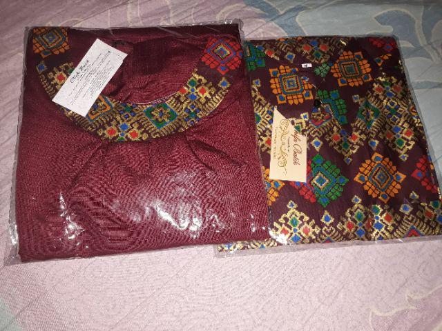 Siap Kirim Batik Couple Anjela Etnik By Dnt