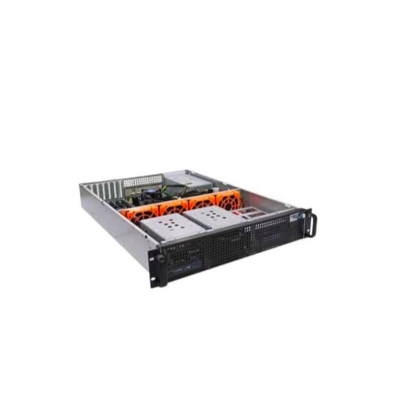 IC2006 - Case Rackmount 2U w/ Redundant 1+1 620watt 80+ GOLD -INDOCASE