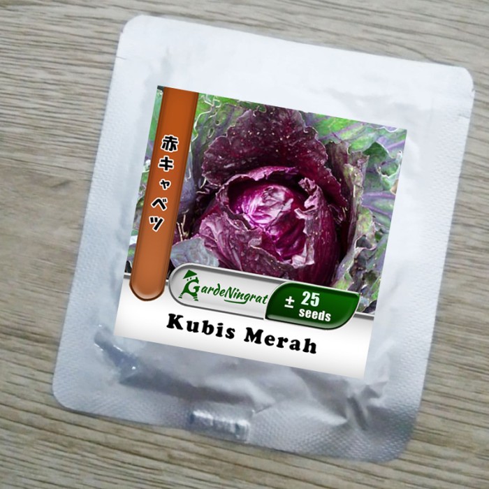 Bibit Kubis Merah Seed Benih Biji Unggul Gardeningrat