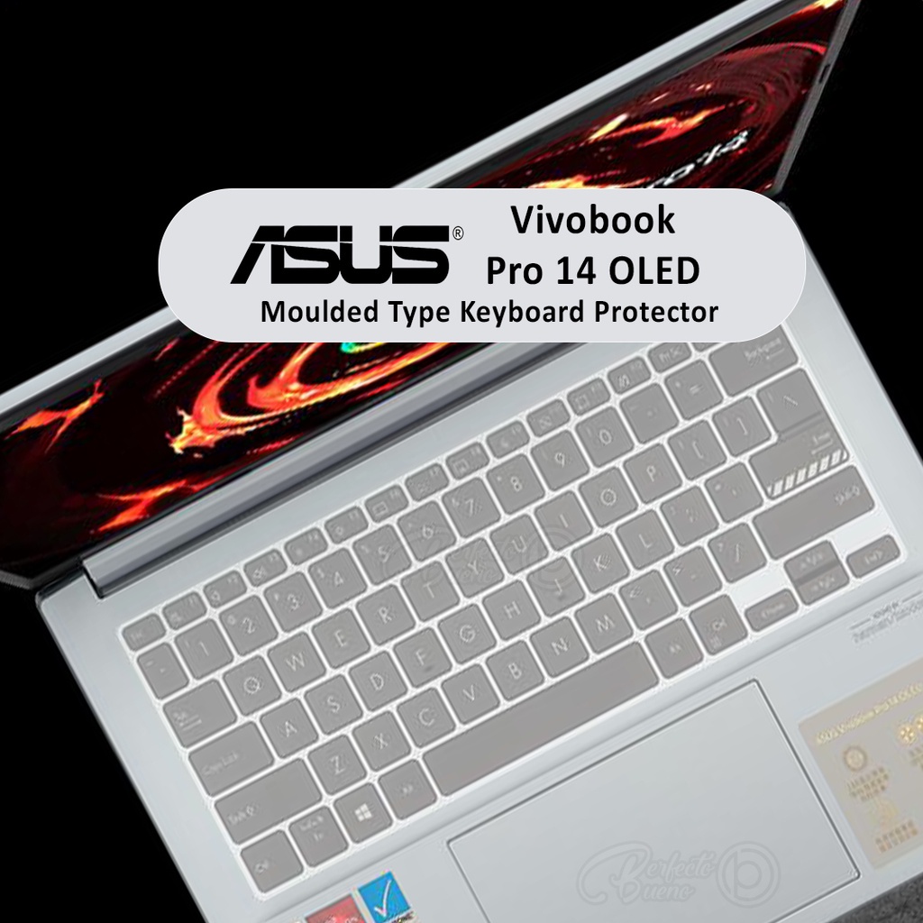 Pelindung Keyboard Bahan Silikon Untuk ASUS Vivobook pro 14 OLED M3401Q K3400P M3400QA inspirion pro 14