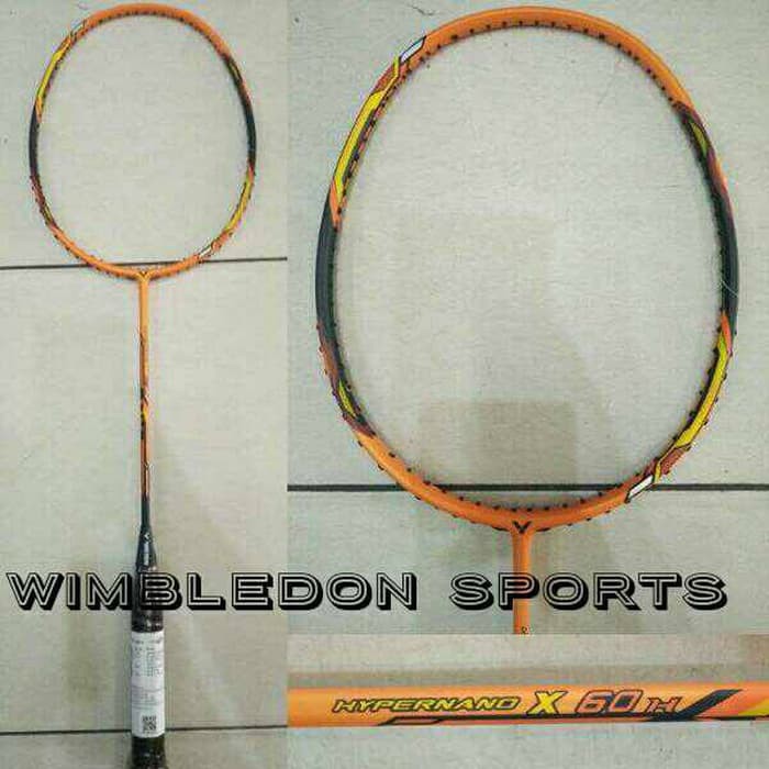 PROMO Raket VICTOR HYPERNANO X60H / VICTOR HX60H/ HX 60 H ORIGINAL TERLARIS