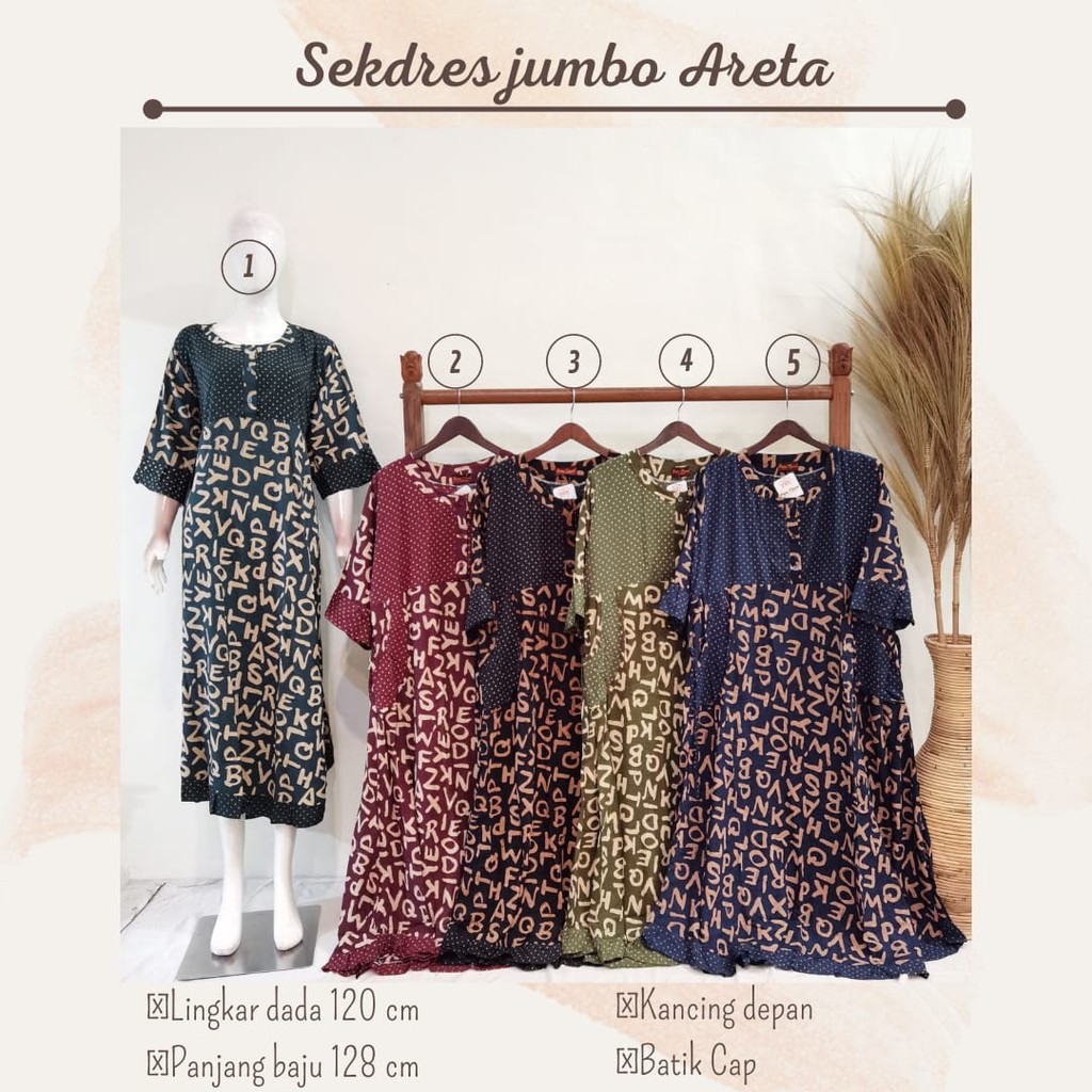 Daster panjang putri diana