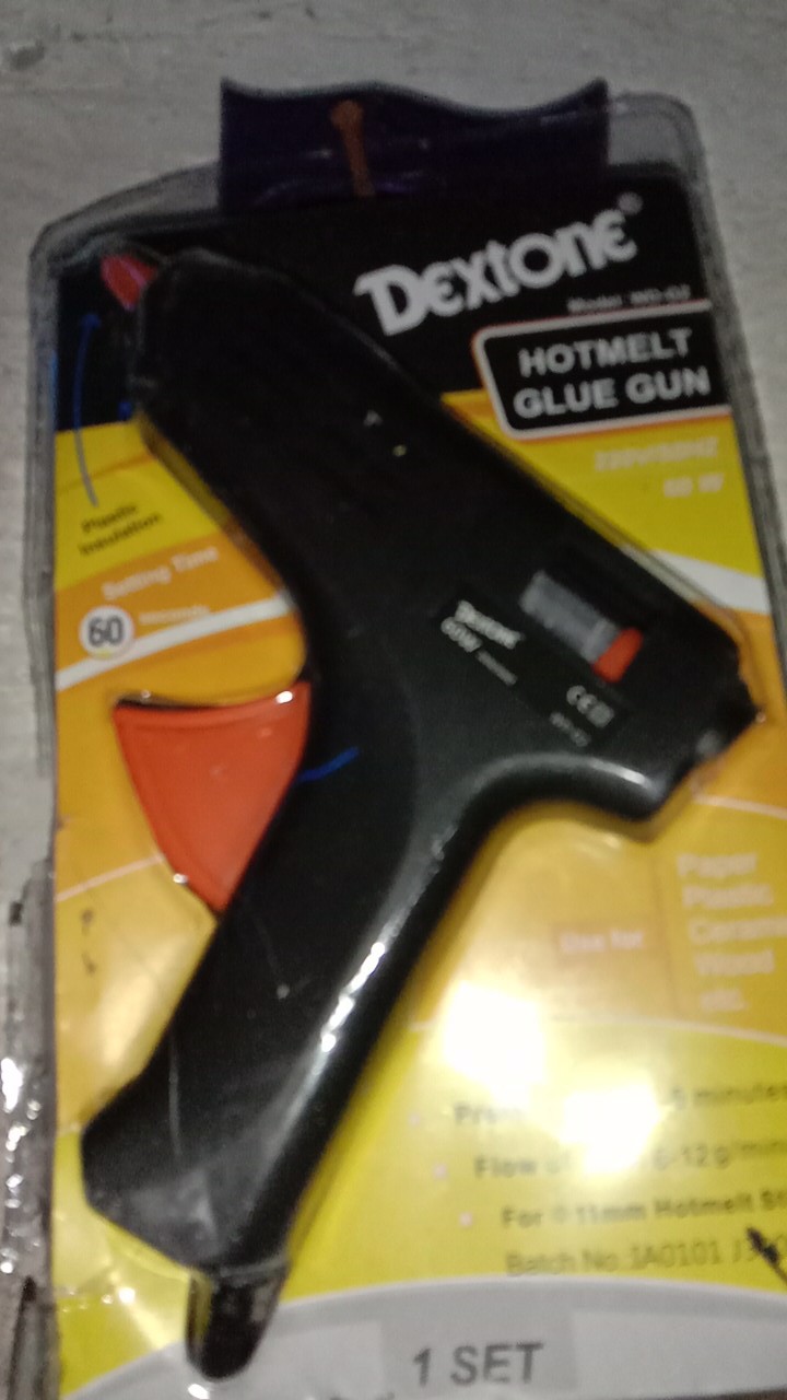 Dextone Glue Gun 60 Watt - Wd-g2 - For 11 Mm Glue Stick