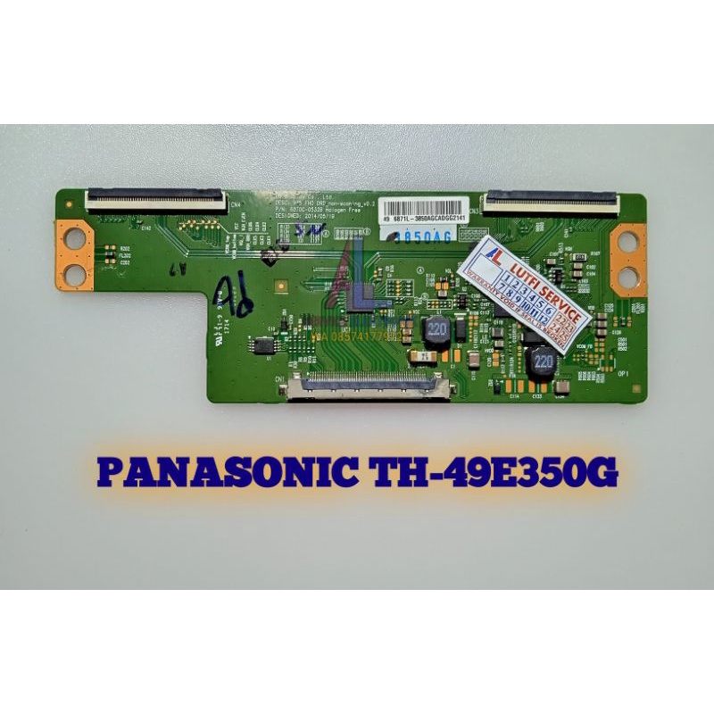 tcon 49E305g. T-con Panasonic 49e305g.