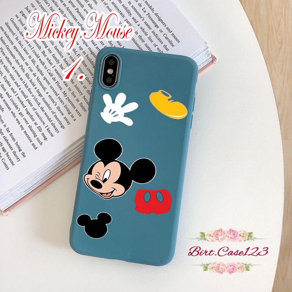 Softcase MICKEY MOUSE Oppo A3s A1k A5 A9 2020 A7 F9 A5s A31 A52 A92 A37 A53 A83 F1s F11 Pro BC2845