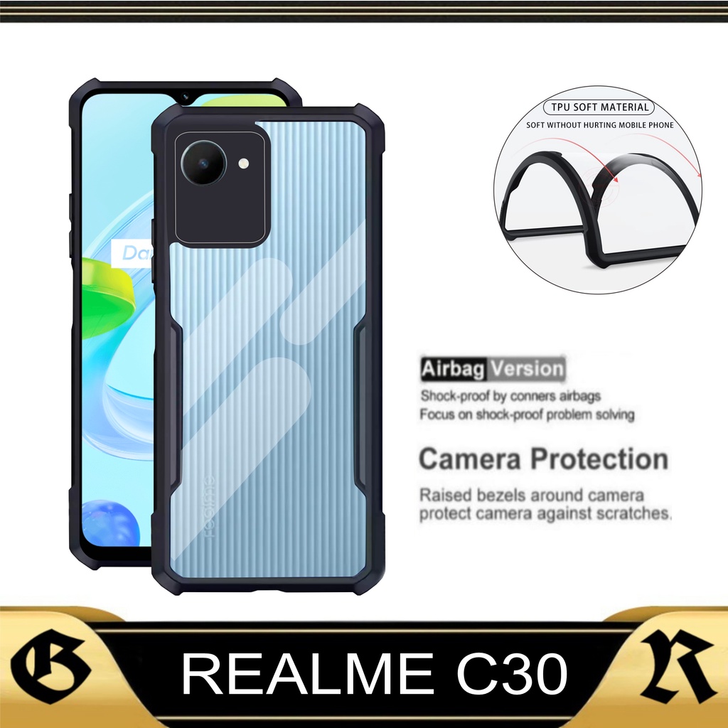 Promo Case Fusion Realme C30 2022 Softcase Premium Full Cover Body Handphone