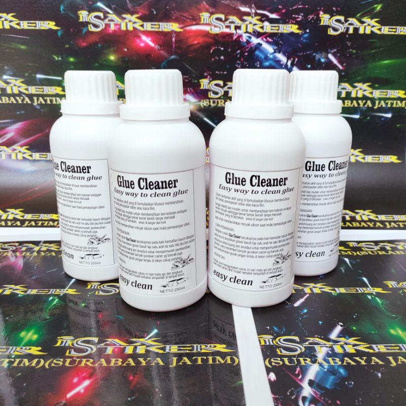 

Glue Cleaner pembersih lem bekas pencopotan stiker skotlet