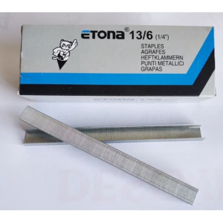 

Isi staples tembak GUN TACKER ukuran 13/6