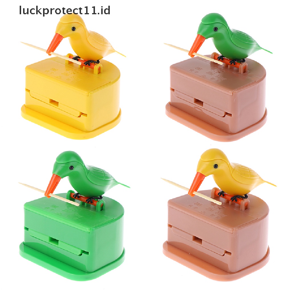 &lt; Luckprotect11. &lt; LuckproteksiHolder Tusuk Gigi Desain Burung Untuk Dekorasi Meja