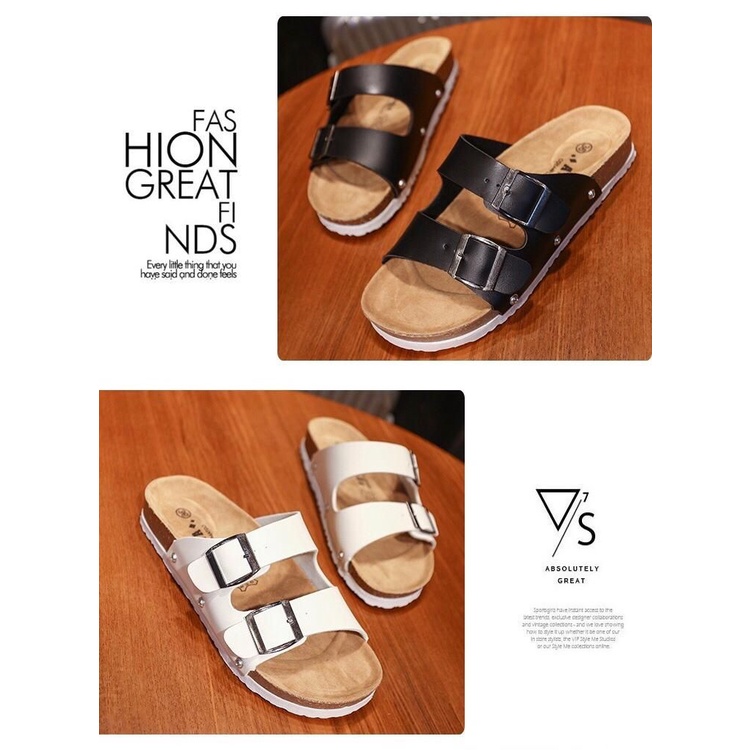 SANDAL FLATBED SLIP WANITA FASHION ZAINA W07 (SALE)