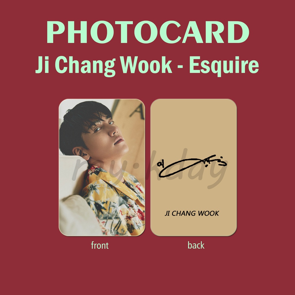 PCA-0113, Unofficial Photocard Ji Chang Wook Esquire 2 sisi