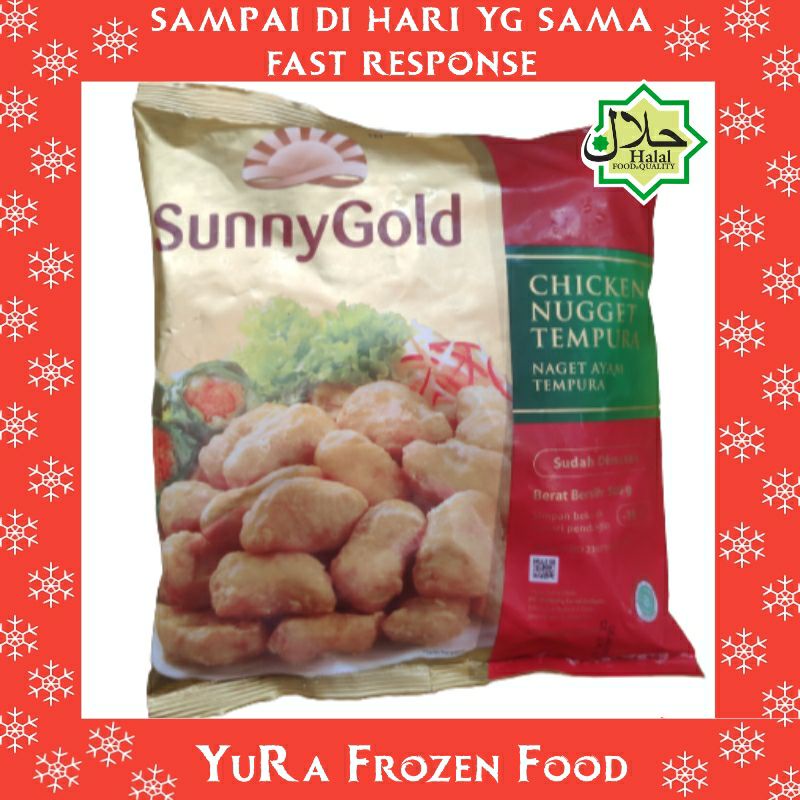 Jual SUNNY GOLD Chicken Nugget Tempura 500 gr Shopee Indonesia