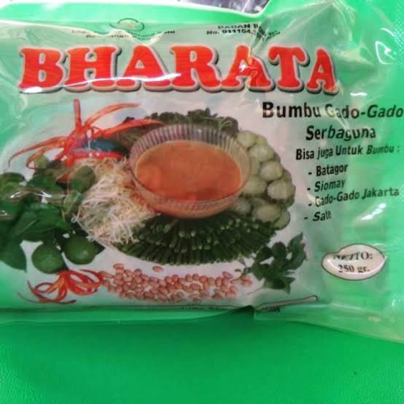 

Bumbu gado gado “Bharata” Madiun (250 gram)