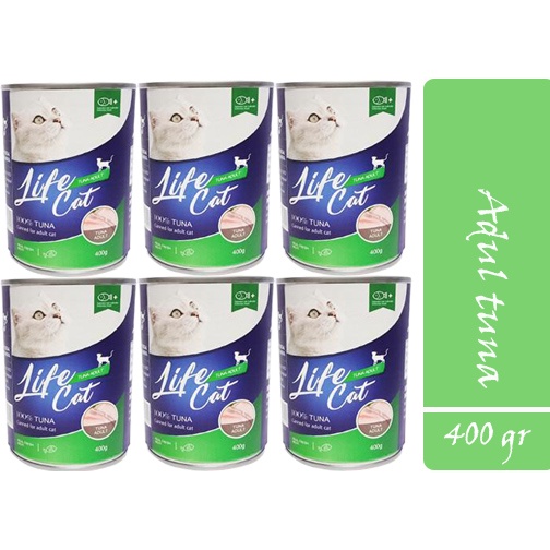 Life cat kaleng 400 gr 4 varian rasa Kitten Adult