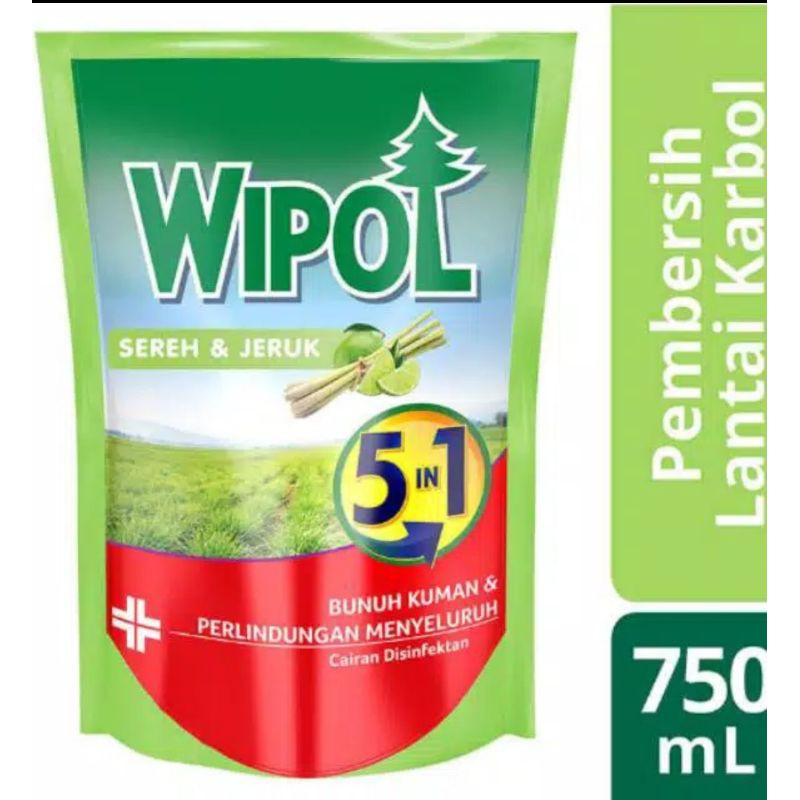Wipol Lemon Jeruk dan Lavender
