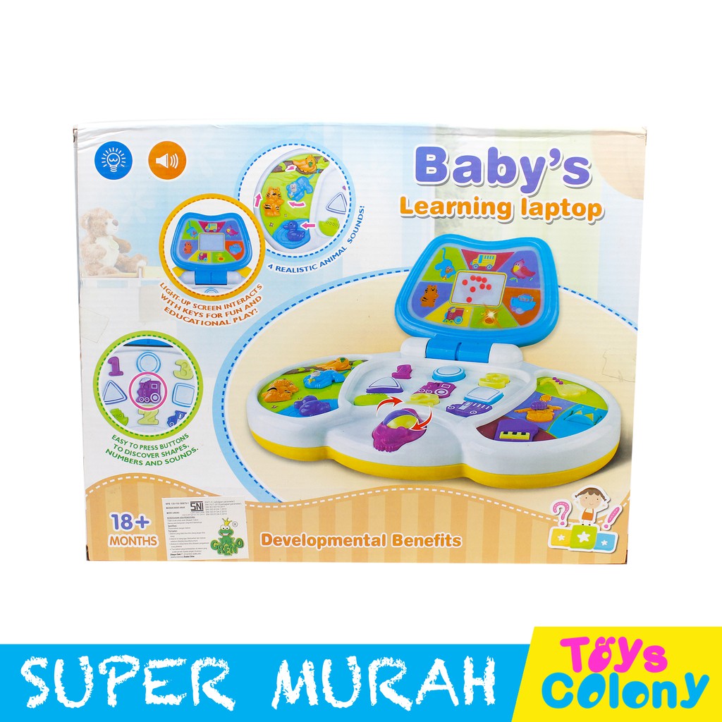 MAINAN ANAK LAPTOP BAYI / BABY LEARNING LAPTOP 3069