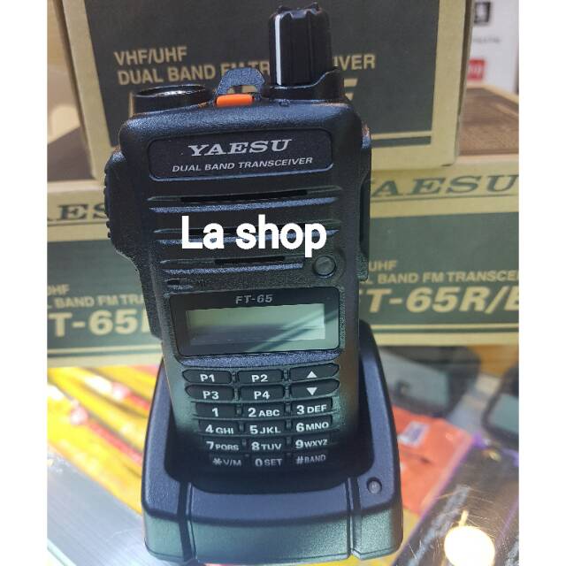 HT YAESU DUALBAND FT65R